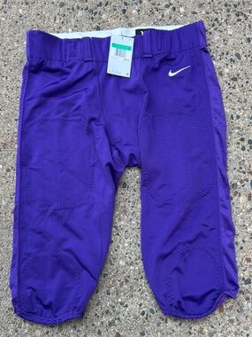 Nike Men’s Football Pants, Purple, size XL